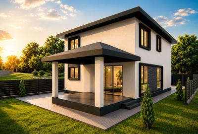 |Casa Premium|Buftea|Predara La cheie|Teren 450 mp2|4dormitoare| - 5