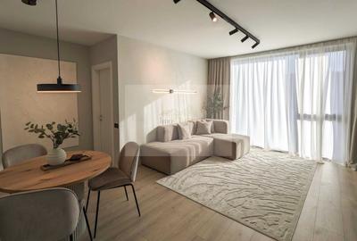 Apartament cu 2 camere semidecomandat, mobilat în Zorilor