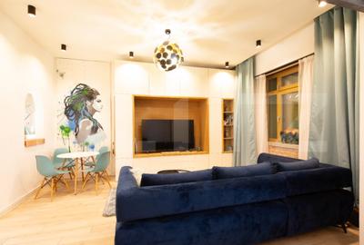 Apartament cu personalitate, tavan înalt și terasă – zona Scala Center - 2