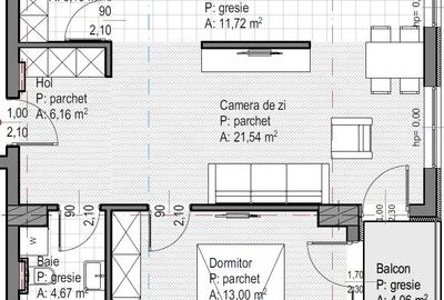 Ap. 2 camere nou, finisat lângă Baza Sportivă Gheorgheni - 60 mp - 10