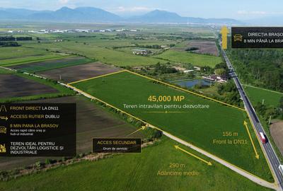 PUZ Approved Industrial Land 45,000 sqm | Brașov Logistics Hub - 4