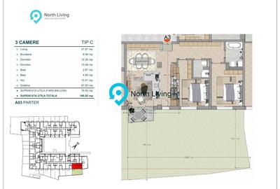 Apartament 3 camere | Proiect Premium | Obor - 3