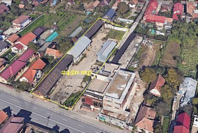 Teren 2450 mp + 3 hale / depozite in Florești | Logistică, depozitare - 1