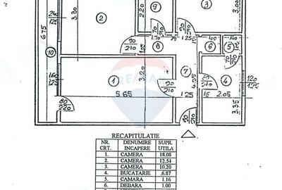 Apartament 3 camere decomandat 68 mp, Titulescu - metrou Basarab - 3