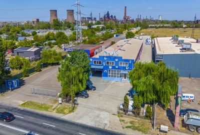 Spatiu industrial/hala 1535mp de vanzare in zona Sud-Vest Galati