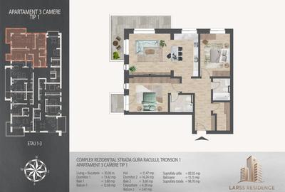 Apartament 2 camere Theodor Pallady,Metrou,Langa scoala Victor Brauner - 1