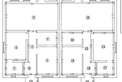 Duplex cu perete dublu, 3 camere si 2 bai, la cheie in Calea Urseni - 10