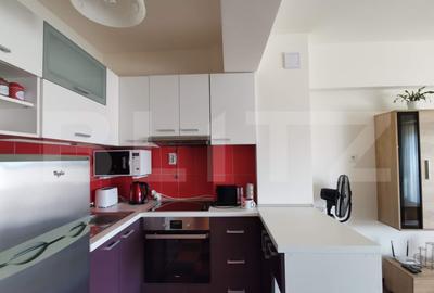 Apartament tip studio, 32 mp, complet mobilat, cu balcon, zona Piața 1 Mai - 4