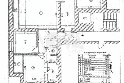 De vânzare: apartament premium 3 camere - terasă + parcare - Floreasca - 18