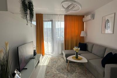 Apartament cu 2 camere decomandat, mobilat în Theodor Pallady