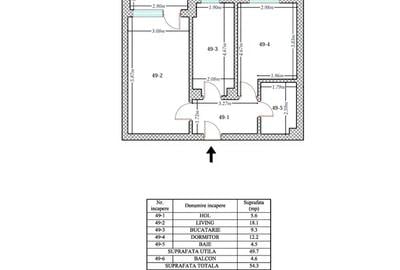 Apartament 2 camere | Zona Berceni | Finalizat | Loc parcare - 18