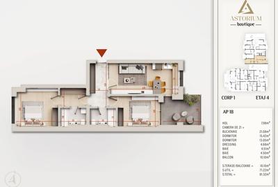 Apartament 3 Camere Modern cu Finisaje Rafinate Comision 0% - 2