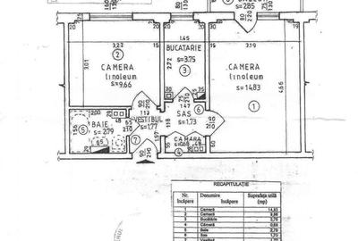 TITAN, apartament 2 camere decomandat, et.3, metrou 1 Decembrie - 16