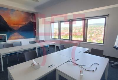 Spatiu birouri amenajat  +mobilier zona Garii 200 - 850mp cu panorama - 14