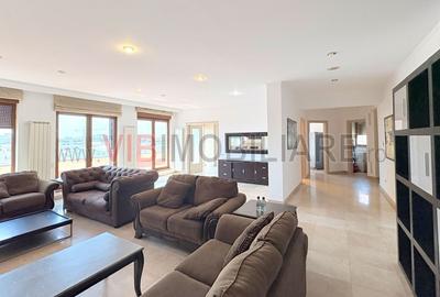 Apartament cu 5 camere decomandat, mobilat în Herăstrău