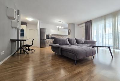 Apartament cu 2 camere semidecomandat, mobilat în Șoseaua Nordului