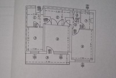 Apartament cu 2 camere decomandat în Vest