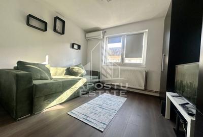 Garsonieră semidecomandată, mobilată în Buziașului