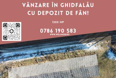 Teren industrial de vânzare în Ghidfalău cu depozit de fân! - 1