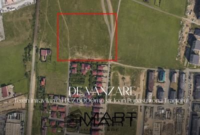 Teren intravilan 6000mp cu PUZ, P+2E zona Tractorul - 5