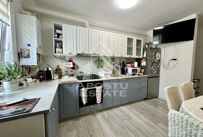 Apartament cu 3 camere de vanzare, mobilat, etajul 2, Giroc, Timis - 5
