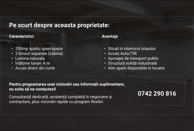 Spațiu Depozitare 250mp+2 Birouri Cabina | Acces TIR | Bucur Obor - 5