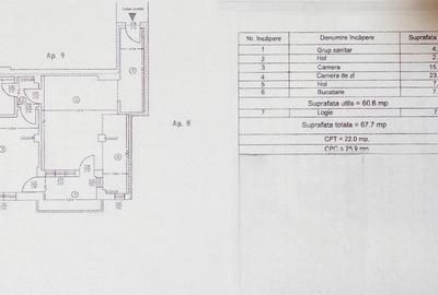 Apartament 2 camere etaj 1, cu boxa si terasa, in bloc nou - 1