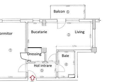 Apartament 2 camere la cheie, parcare subterana, zona Vivo - 11