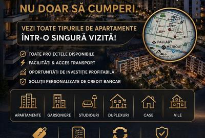 Apartament 2 camere OP Pallady, PROMOTIE parcare, METROU, Facilitati - 1