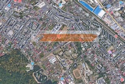 Teren intravilan  Gavana,  S= 2130 mp, front 46m, locatie premium - 1