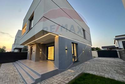Vila moderna de inchiriat cu 5 camere, prima inchiriere - 2