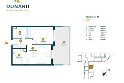 Apartament 2 camere finisat cu CF la 5 minute de Iulius Mall - 1