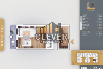 Apartament Duplex 3 camere - Finalizat, Pallady, 700m Metrou Teclu - 3
