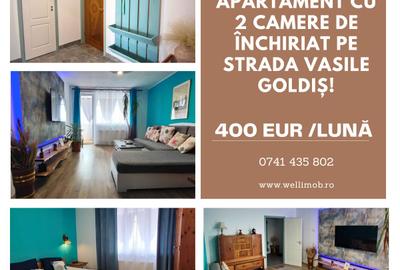 Apartament cu 2 camere de închiriat în Sfântu Gheorghe, pe strada Vasile Goldiș! - 1