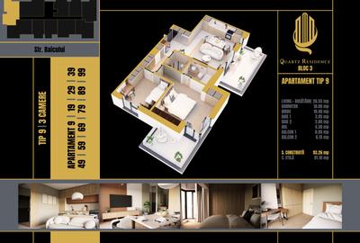 Apartament cu 3 camere si doua balcoane in Estul Bucurestiului - 5