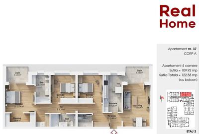 4 camere | 1 Decembrie 1918 |15 min metrou | 3 bai | premium - 3