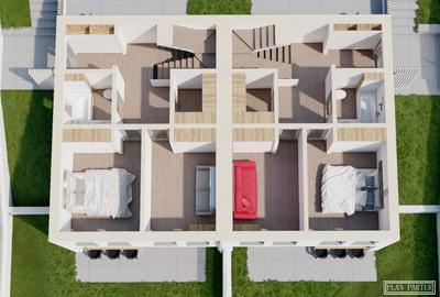 Casa tip Duplex panoramic, 4 camere, 110 mp, teren 225 mp,zona Fagului - 6