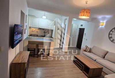 Apartament cu 2 camere semidecomandat, mobilat în Dumbrăvița