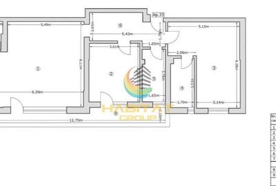 Pallady Penthouse 3 camere 102 mp + terasa 35 mp GATA MUTARE - 2