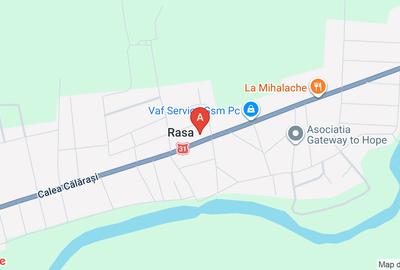 Teren Construcții intravilan de 900 mp, în Rasa