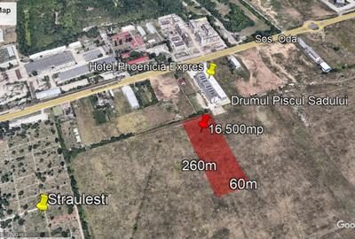 Teren Construcții intravilan de 16500 mp, în Străulești