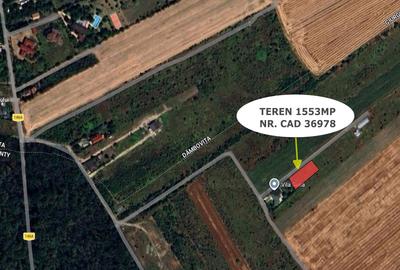 Teren 1553mp Săbăreni-Gulia, intravilan, deschidere 64m, Pădurea Cereanca - 1