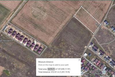 Oportunitate dezvoltatori! Teren 9000 mp Dobroiesti - Pantelimon. - 2