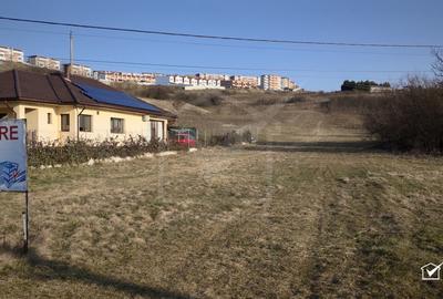 Teren constructii Apahida, acces drum, panorama superba - 1