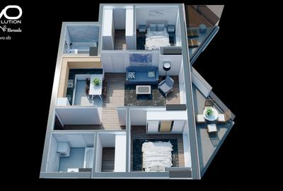 AP. 3 CAMERE | 2 TERASE | DEBARA | SHOPPING CITY SIBIU | Evolution Apartments - 8