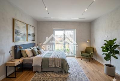 Casa 4 camere, 2 bai, curte si terasa Sibiu Calea Cisnadiei - 8