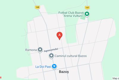 Teren + casa în Bazoș, aprox 2300 mp, toate utilitățile - 1