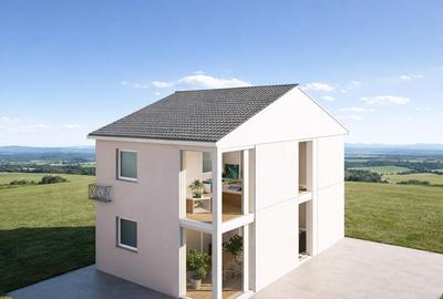 Casă individuală modernă – 4 camere ,124 mp utili , Teren 310 mp – Cristian - 1