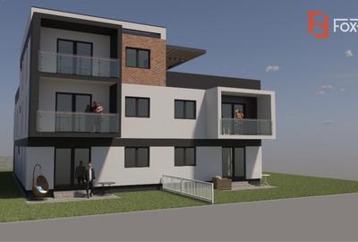 Apartament cu 2 camere open-space în Moșnița Nouă
