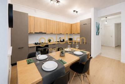 Apartament cu 2 camere semidecomandat, mobilat în Aviației